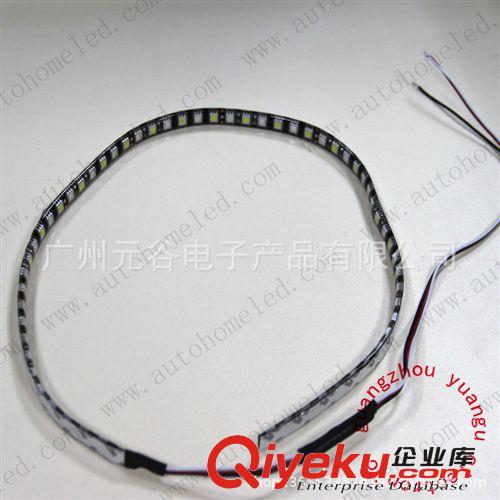 供應(yīng) 5050 SMD 高亮 汽車led燈條 放水燈條60cm  淚眼燈 大燈眉燈原始圖片3