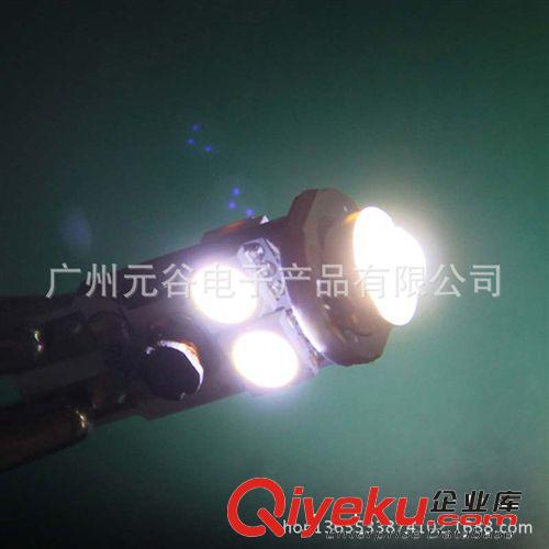 T10 - CANBUS4smd+3w大功率LED汽車燈 儀表燈指示燈 示寬燈原始圖片3