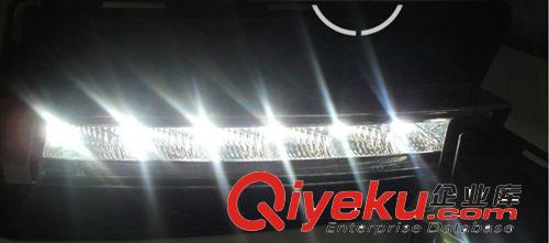 奔馳GLK300日行燈超亮車外燈汽車改裝大功率LED帶轉向日間行車燈原始圖片3