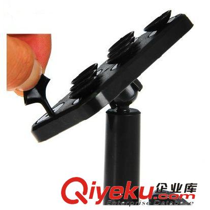 迷你手機架360°旋轉車用手機座iphone4s車載手機支架HTC蘋果通用原始圖片3