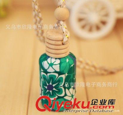 【欣隆電子】小提琴軟陶精油瓶20多種款式香水掛件汽車軟陶香水原始圖片2