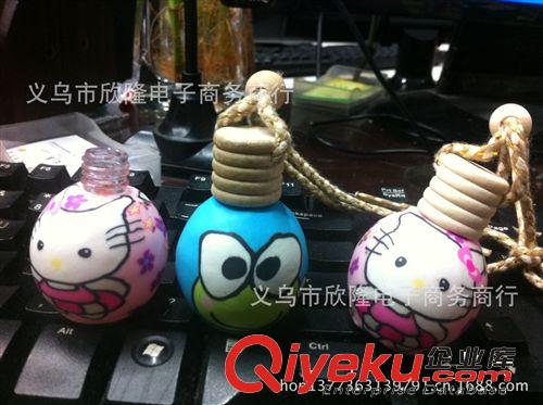 2013暑假最熱賣跑江湖全軟陶精油瓶掛件，香水瓶掛件，汽車掛件原始圖片3