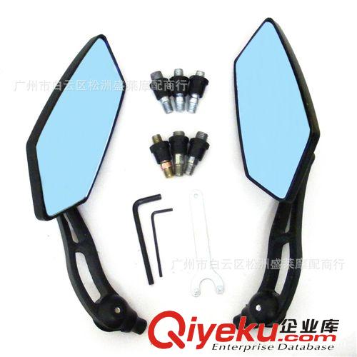 摩托車改裝后視鏡倒車鏡電動車后視鏡骷髏手鬼爪紅手指金手指