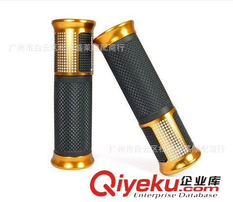 摩托車改裝把套 鋁制手把膠 22mm適用車把套洞洞283原始圖片2