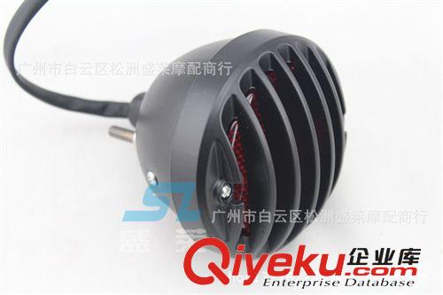 復古 改裝 摩托車改裝尾燈 柵欄小尾燈哈雷 833原始圖片2