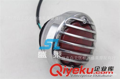復古 改裝 摩托車改裝尾燈 柵欄小尾燈哈雷 833原始圖片3