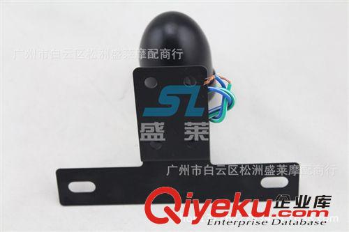 摩托車尾燈改裝尾燈全鋁太子男裝車尾燈騎跨車改裝尾燈 黑色電鍍原始圖片3