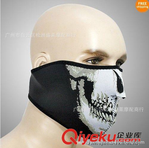 摩托骷髏海豹戶外騎行游戲防風(fēng)護(hù)具面具面罩護(hù)臉鬼面原始圖片2