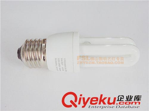 FSL佛山照明 E27 2U電子節能燈3W/5W/8W/11W螺口U形E27節能燈原始圖片3