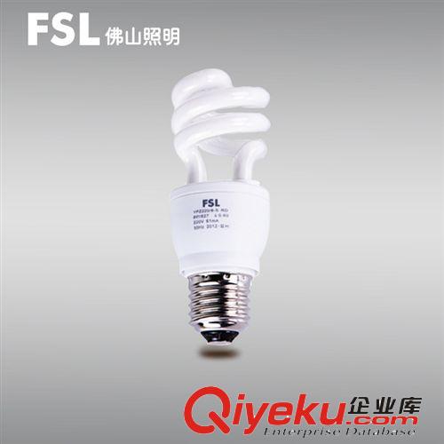 FSL佛山照明節能燈 T3螺旋型 E27 半螺 節能燈泡 白光/黃光原始圖片2
