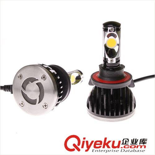 廠家直銷 新款 高亮度 LED大燈 48W 4400LM 9004 5000K 色溫