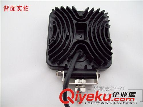 大功率LED越野汽車燈 工程車燈 改裝燈 車頂射燈 輔助燈 24W方型原始圖片2