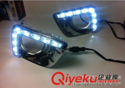 豐田RAV4專用日行燈 高亮LED日間行車燈 藍光天使眼 廠家直銷