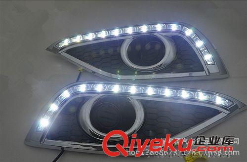 專用日行燈本田12crv 高亮度帶導光條日間行車燈 廠家直銷原始圖片2