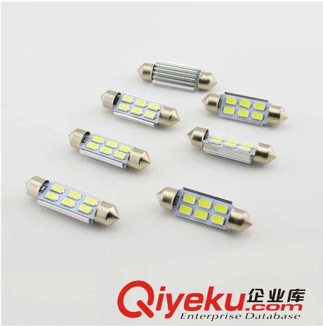 汽車LED 雙尖閱讀燈/車頂燈/牌照燈/后備箱燈4SMD-5050-31MM原始圖片3