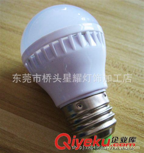 工廠tjled燈 LED節(jié)能燈泡 LED球泡燈 E27螺口照明led塑料球泡燈原始圖片3