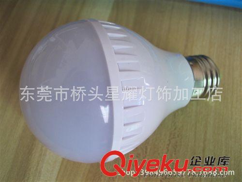 工廠tjled燈 LED節(jié)能燈泡 LED球泡燈 E27螺口照明led塑料球泡燈