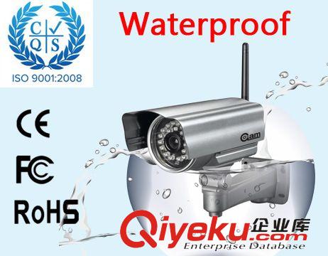 IP室外防水 IP網(wǎng)絡(luò)錄像機 WIFI無線錄像攝像頭 P2P IP網(wǎng)絡(luò)攝像機原始圖片2