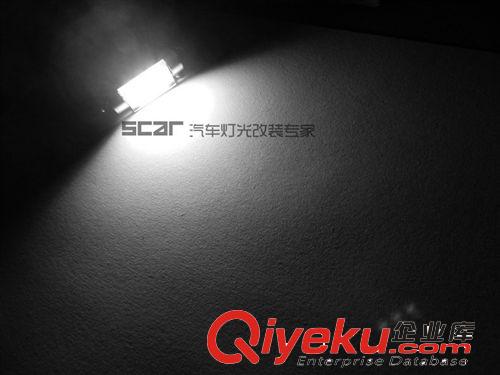 雙尖 42MM COB LED汽車燈泡 牌照燈 車頂燈 閱讀燈 尾箱燈原始圖片3