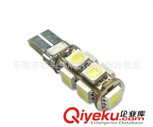 優質廠家直銷 T10 5050 解碼 9燈 指示燈 示寬燈 牌照燈 車門燈