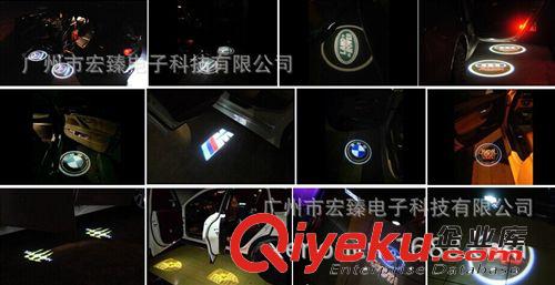 專車專用LED迎賓投影車門燈 迎賓燈 照地?zé)?鐳射燈 各款車型