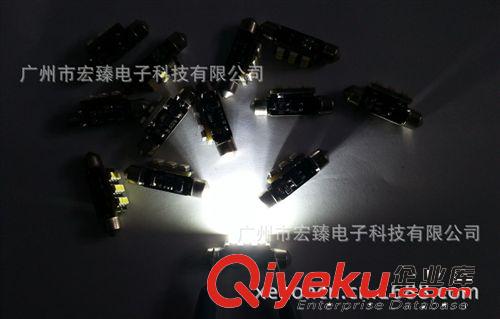 新款CANBUS超級解碼雙尖9SMD解碼無警報 無極 恒電流 高亮原始圖片3