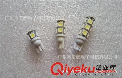 T10 5050 5SMD三芯片 LED示寬燈 行車燈 閱讀燈 牌照燈 W5W