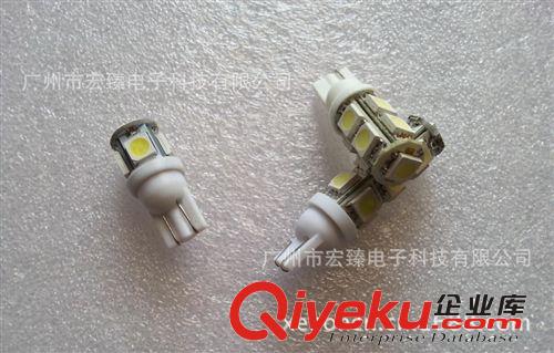 T10 5050 5燈 9燈 13燈 三芯片 LED示寬燈 行車燈 閱讀燈 牌照燈原始圖片3