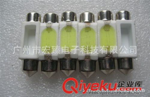 陶瓷LED 雙尖大功率LED車燈 散熱好 高亮1W 耐高溫 超長壽命原始圖片3