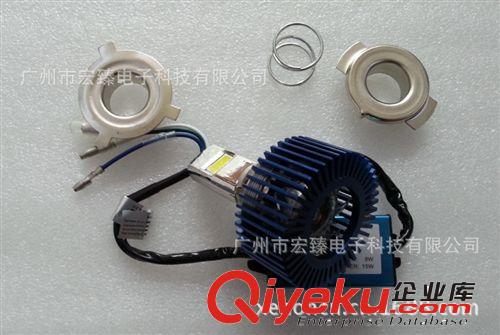 {zx1}出品摩托車LED大燈,遠(yuǎn)近光可變換 汽車LED裝飾燈 COB大功率原始圖片2