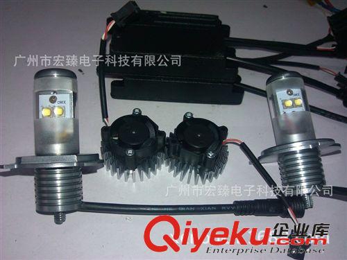 {zx1}款35WLED汽車大燈 CREE超亮燈芯 H4大燈 LED霧燈原始圖片2