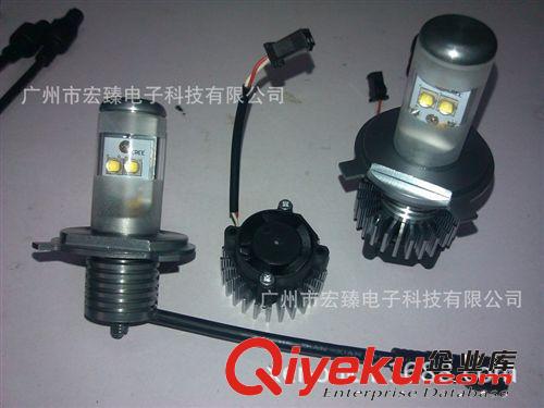 {zx1}款35WLED汽車大燈 CREE超亮燈芯 H4大燈 LED霧燈原始圖片3