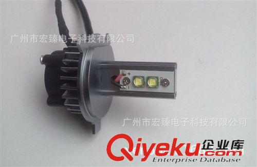 {zx1}出品 35W LED汽車大燈 CREE超亮燈芯 H4大燈 LED霧燈