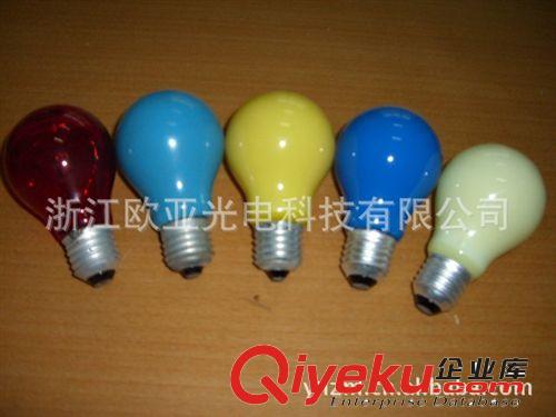 供應特種系列普泡彩色鎢絲燈泡原始圖片2