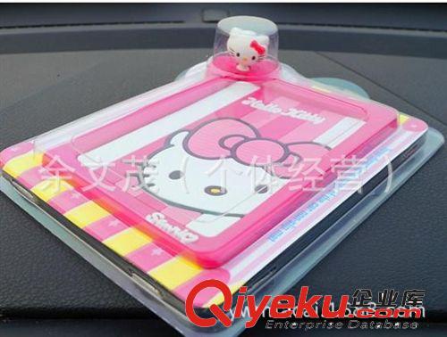hellokitty立體防滑墊KT貓止滑墊汽車香水墊手機(jī)墊時(shí)尚卡通原始圖片3