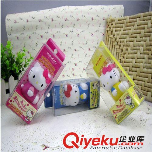 卡通KT貓固體香膏 可愛(ài)KT貓香水座 Hello kitty汽車出風(fēng)口香水原始圖片3