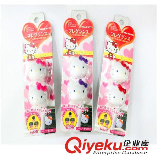 KT貓風口香水 KT風口固體香膏 hello kitty出風口香水 汽車香水原始圖片3