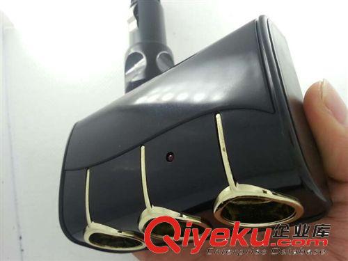 飛飛車飾 一分三車載點煙器 一拖三汽車點煙器 車載一分三點煙器原始圖片2