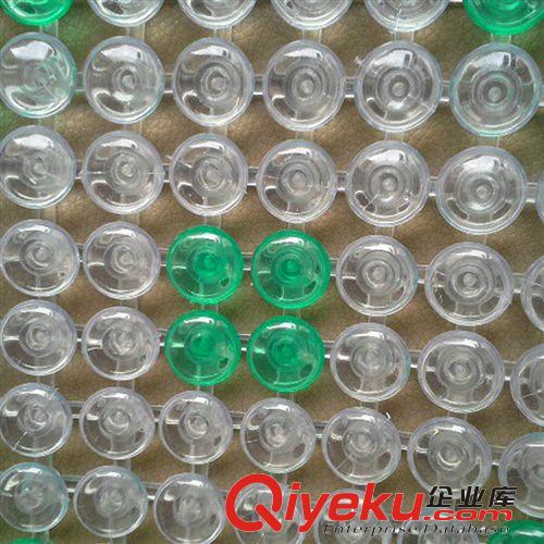 塑料水晶珠按摩座墊 汽車夏季塑膠隔熱通風坐墊 高檔塑料汽車涼墊原始圖片2