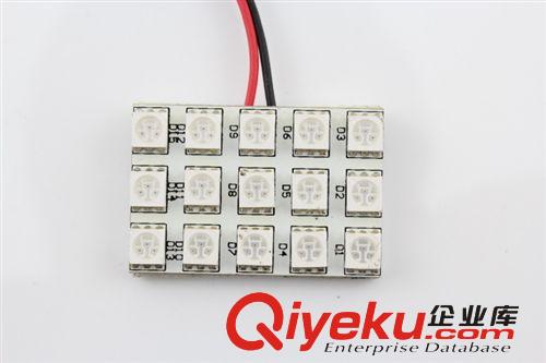 15SMD(5050)板燈，LED汽車頂燈，閱讀燈