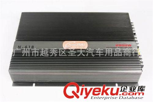 車(chē)聲派 PAI   N-618 四聲道 汽車(chē)功放 汽車(chē)功率放大器功原始圖片2