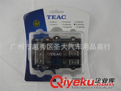 供應 TEAC {dy} TE-MIN438 迷你型1出3 分線器 60A 保險片