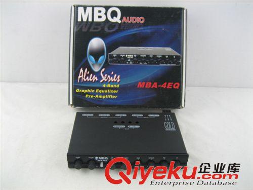 汽車改裝 正品 MBQ MBA-4EQ 汽車音響均衡器 四段均衡器原始圖片2