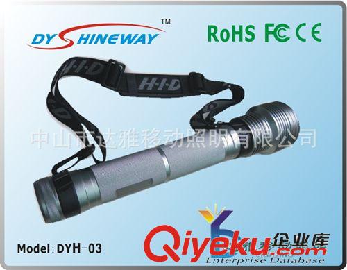 DYH-07 棒球形 24W 氙氣燈手電筒 防身工具手電筒 HID強光手電筒
