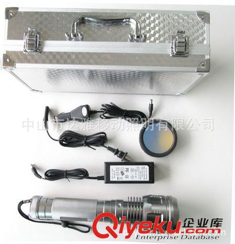 DYH-24 HID氙氣手電筒 強(qiáng)光搜索燈35W 6000K色溫 hid戶外露營燈原始圖片3