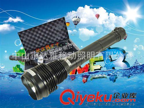 DYH-01款HID氙氣燈 hid燈泡強(qiáng)光手電筒 6000k色溫55W最亮戶外手電原始圖片2