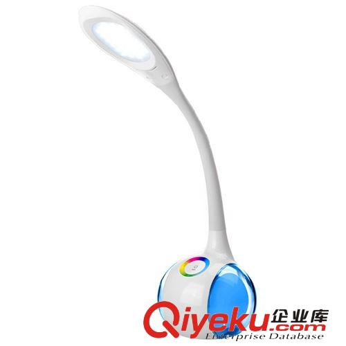 新品調(diào)光led臺燈學(xué)生護眼學(xué)習(xí)臥室床頭燈創(chuàng)意時尚七彩氛圍燈