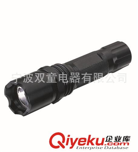 LED大功率手電筒 鋁合金手電筒 迷你帶夾子1W手電筒