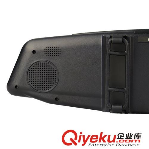 新款高清4.3屏插拔式藍(lán)牙雙鏡頭后720P行車記錄儀原始圖片3