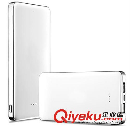 超薄金屬移動電源聚合物10000毫安 定制LOGO 禮品充電寶 廠家批發